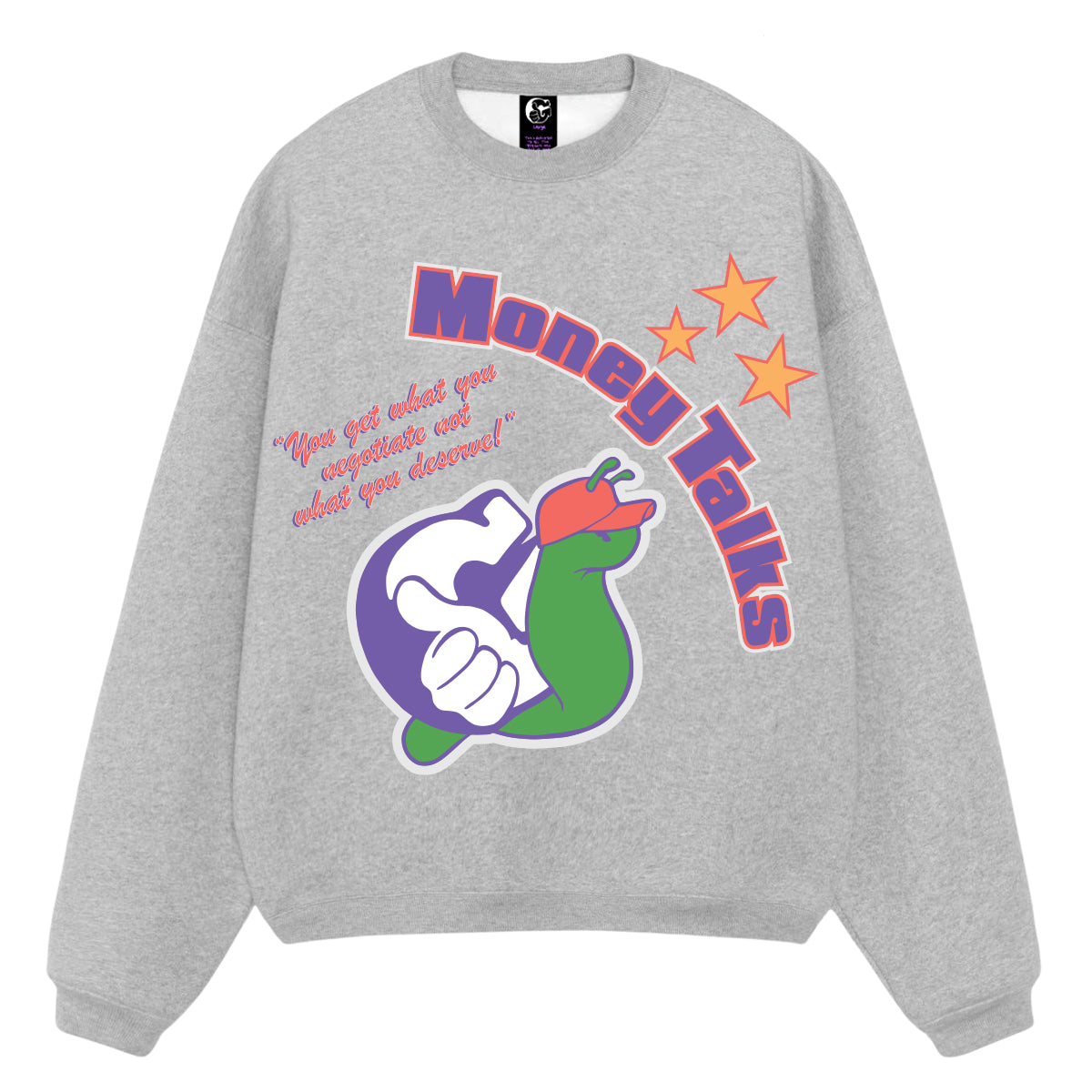 GoodTalk x SlowBucks Money Talks Crewneck