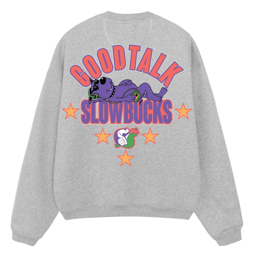 GoodTalk x SlowBucks Money Talks Crewneck