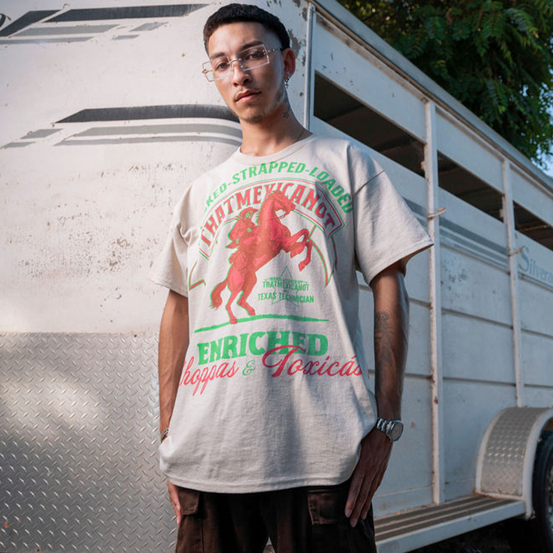 Locked-Strapped-Loaded Tee