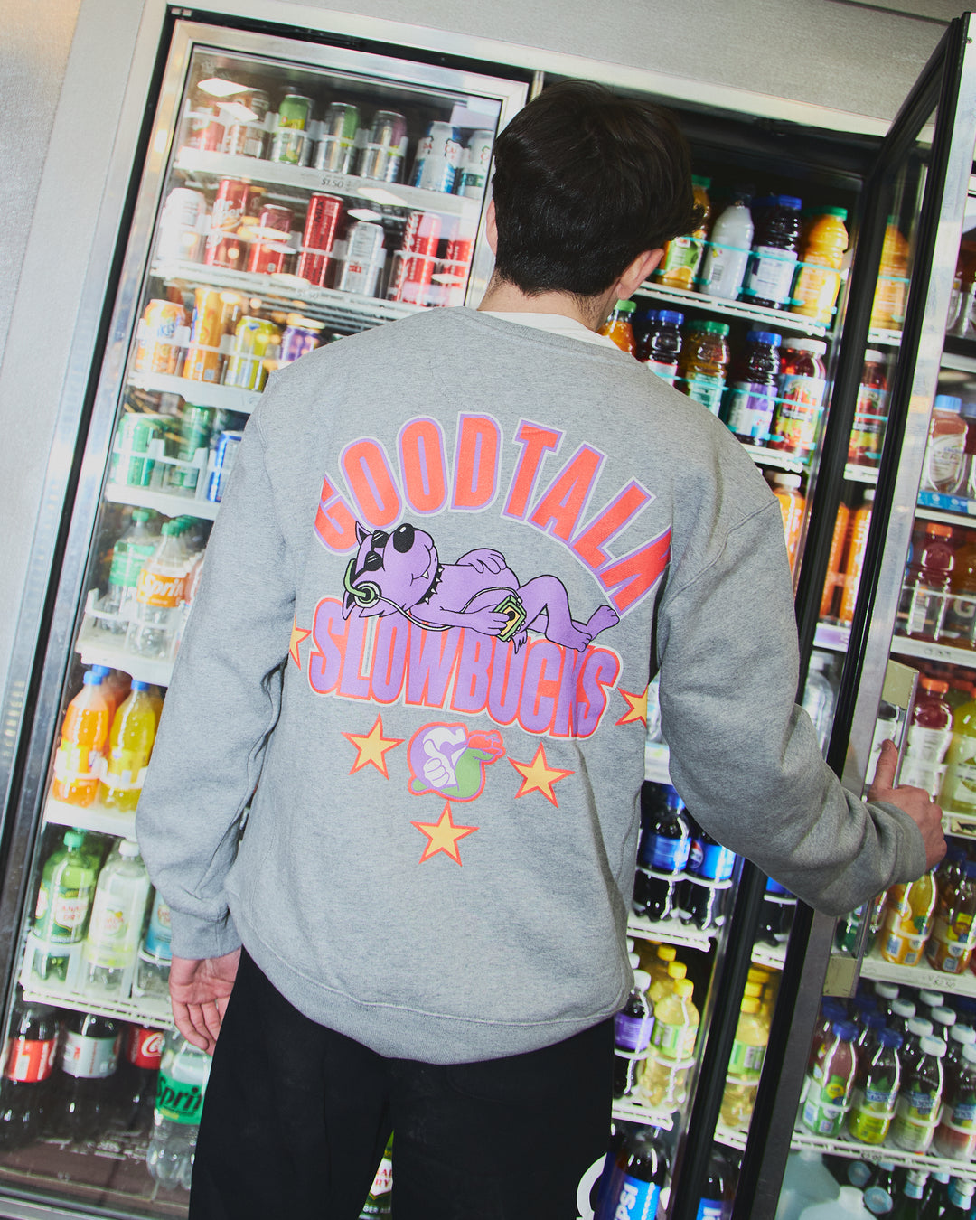 GoodTalk x SlowBucks Money Talks Crewneck