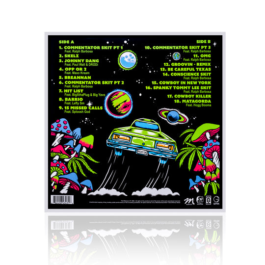 Lonestar Luchador Deluxe Art Vinyl