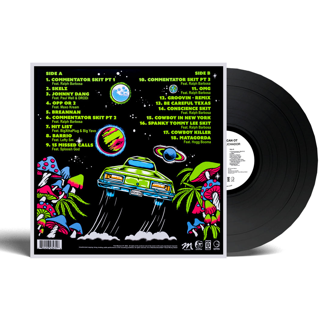 Lonestar Luchador Deluxe Art Vinyl