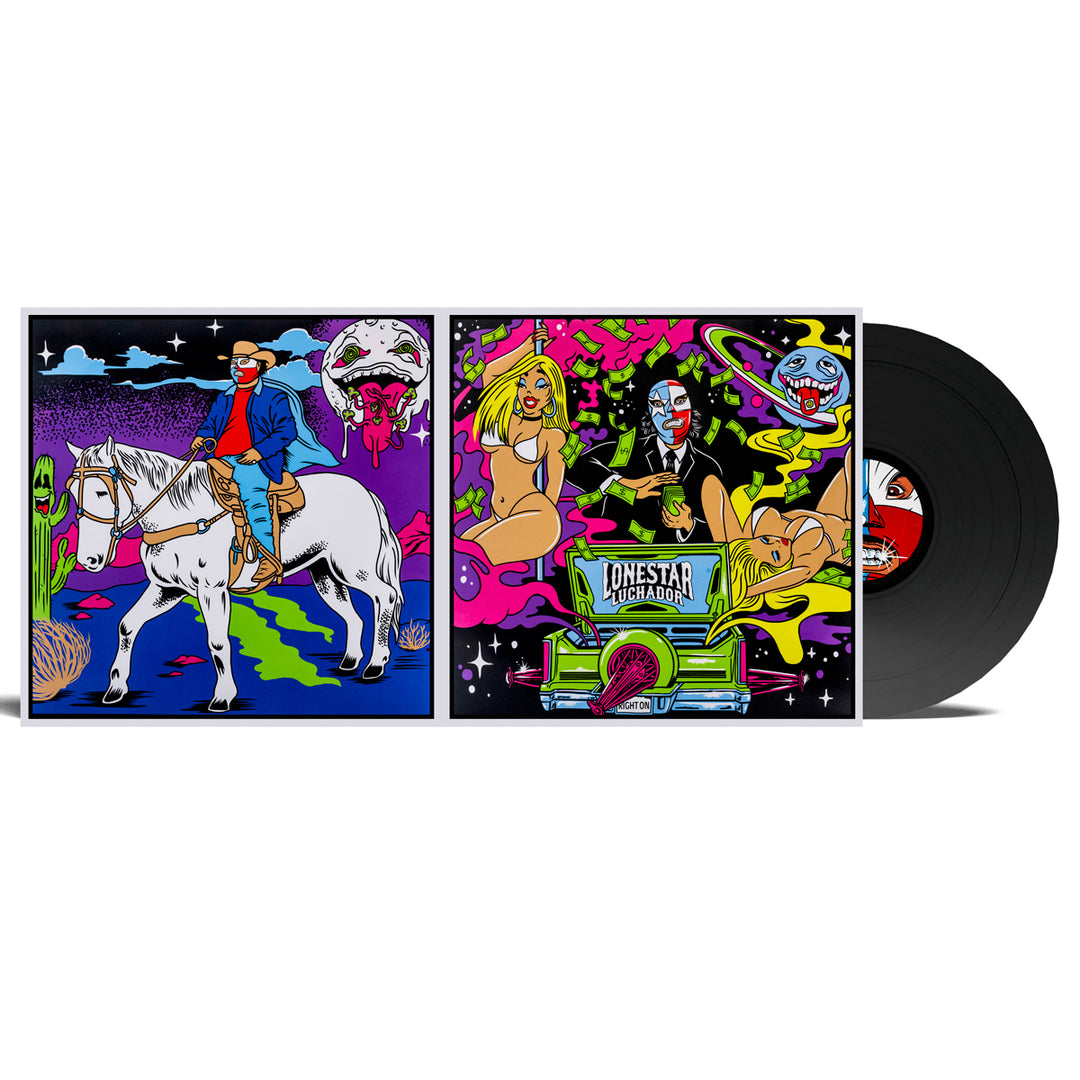 Lonestar Luchador Deluxe Art Vinyl