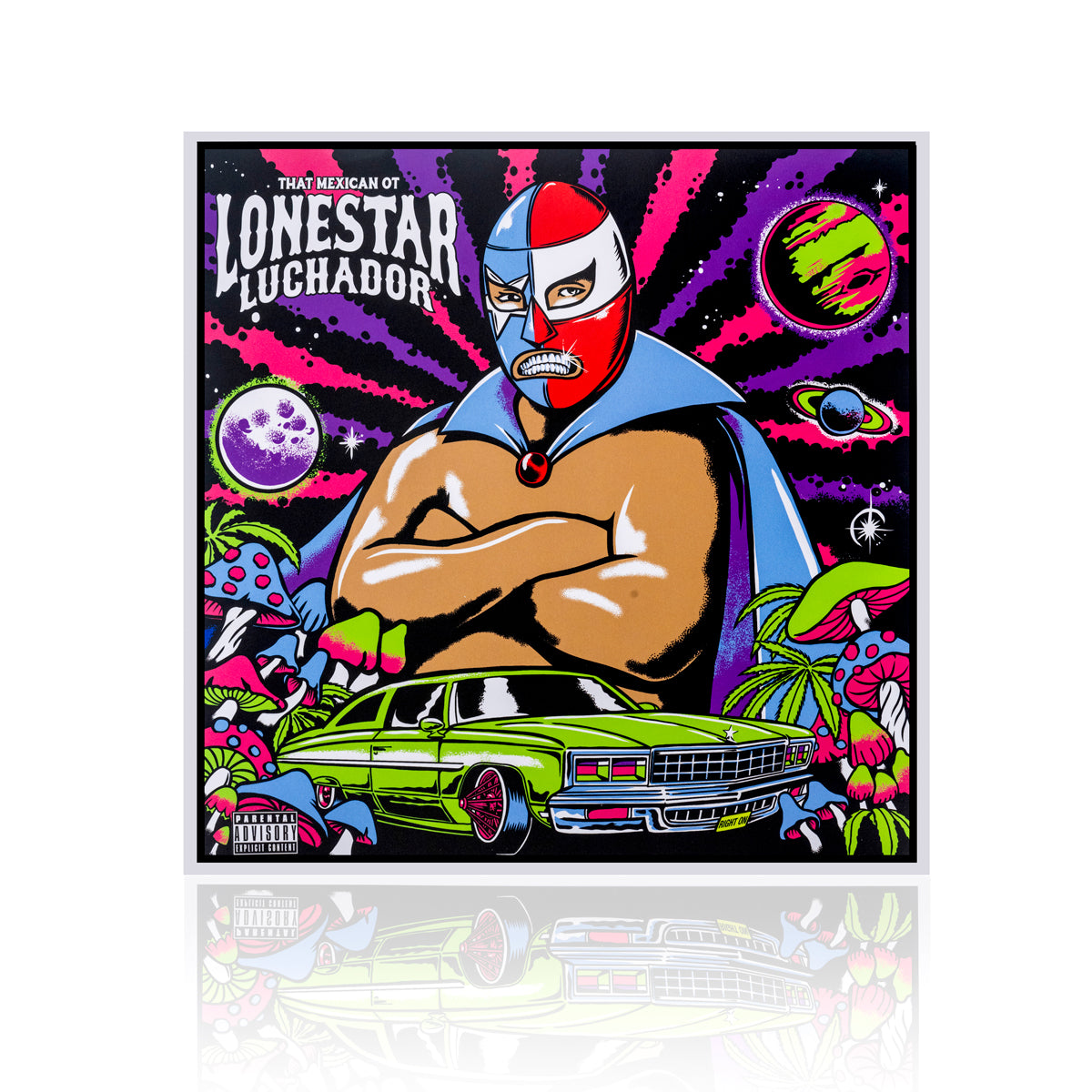 Lonestar Luchador Deluxe Art Vinyl