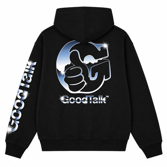 Chrome Zip Hoodie - GoodTalk