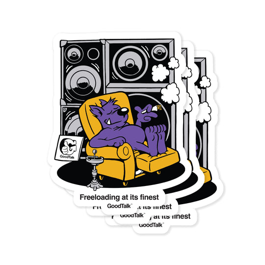 Freeloading Sticker