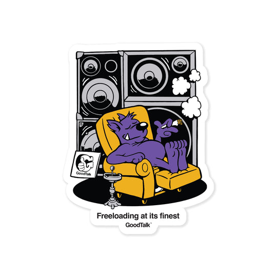 Freeloading Sticker