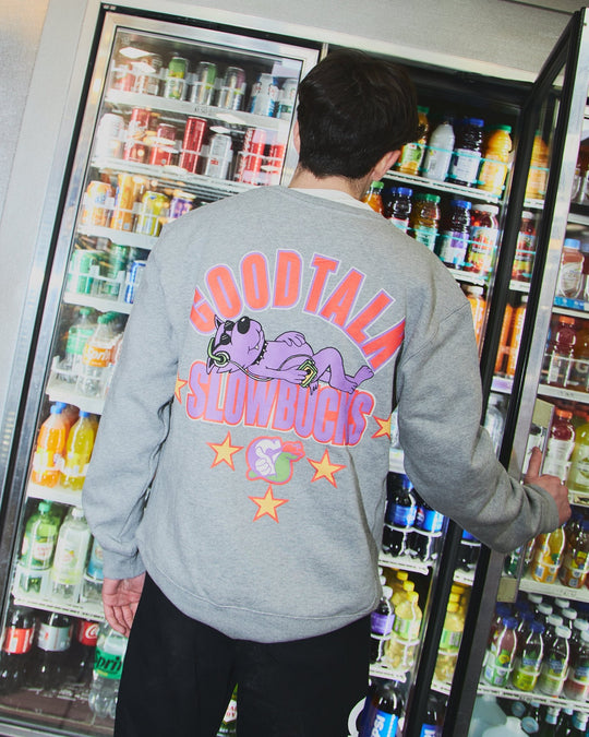GoodTalk x SlowBucks Money Talks Crewneck - GoodTalk