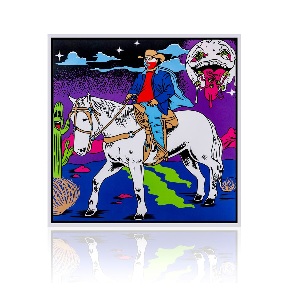 Lonestar Luchador Deluxe Art Vinyl - GoodTalk