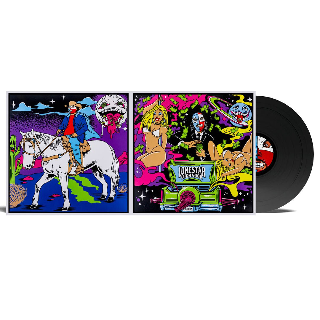 Lonestar Luchador Deluxe Art Vinyl - GoodTalk