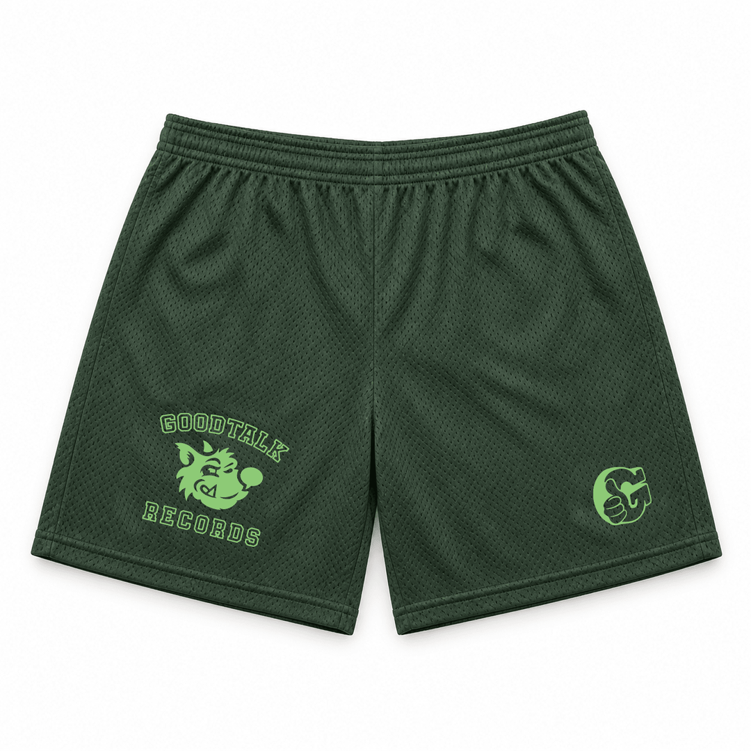 Mesh Logo Shorts - GoodTalk