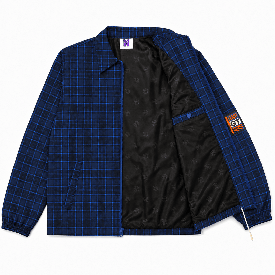 Plaid Coaches Jacket - GoodTalk