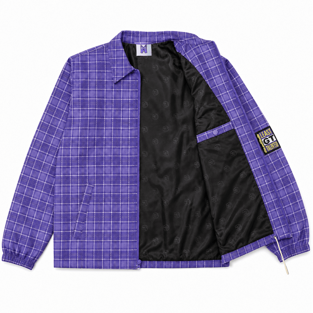 Plaid Coaches Jacket - GoodTalk