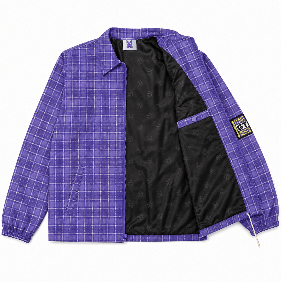 Plaid Coaches Jacket - GoodTalk