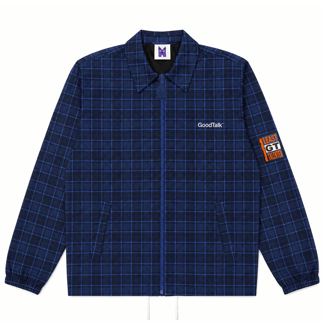 Plaid Coaches Jacket - GoodTalk