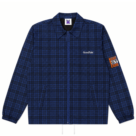 Plaid Coaches Jacket - GoodTalk