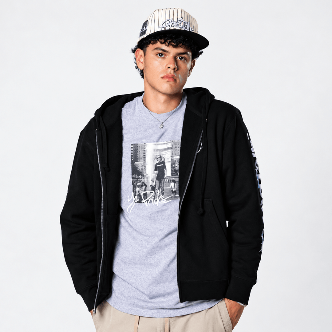 The Darryl Pinstripe Snapback Cap - GoodTalk