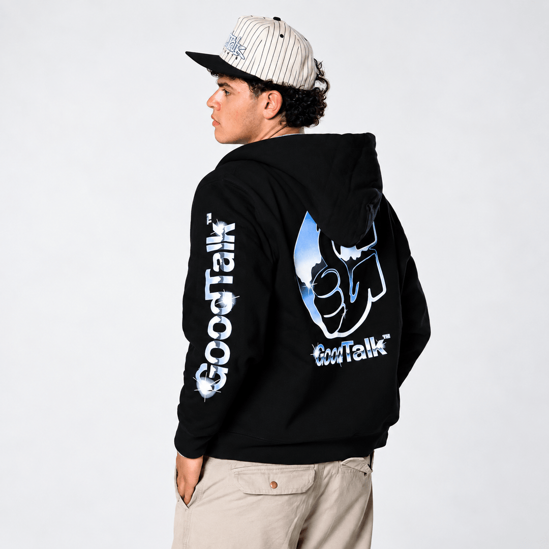 The Freddie Zip Logo Hoodie - GoodTalk