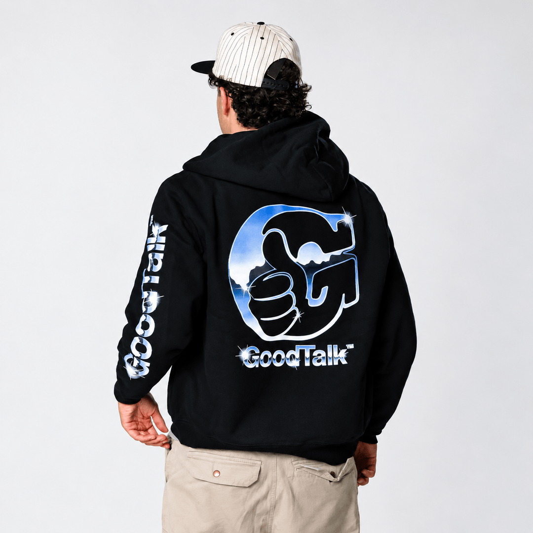 The Freddie Zip Logo Hoodie - GoodTalk