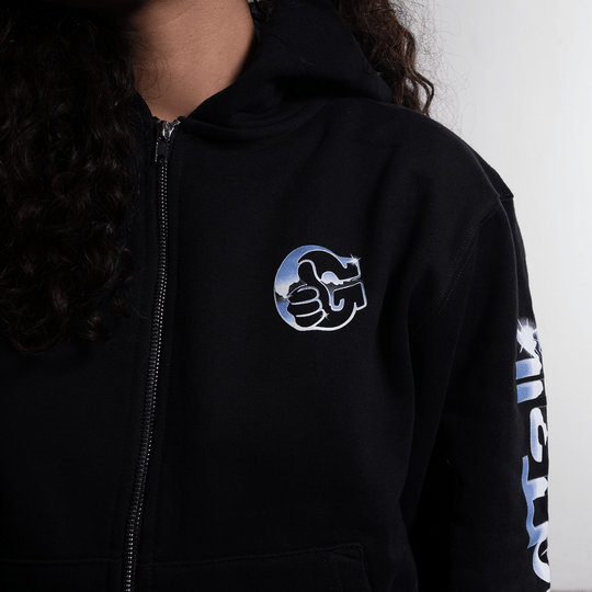 The Freddie Zip Logo Hoodie - GoodTalk