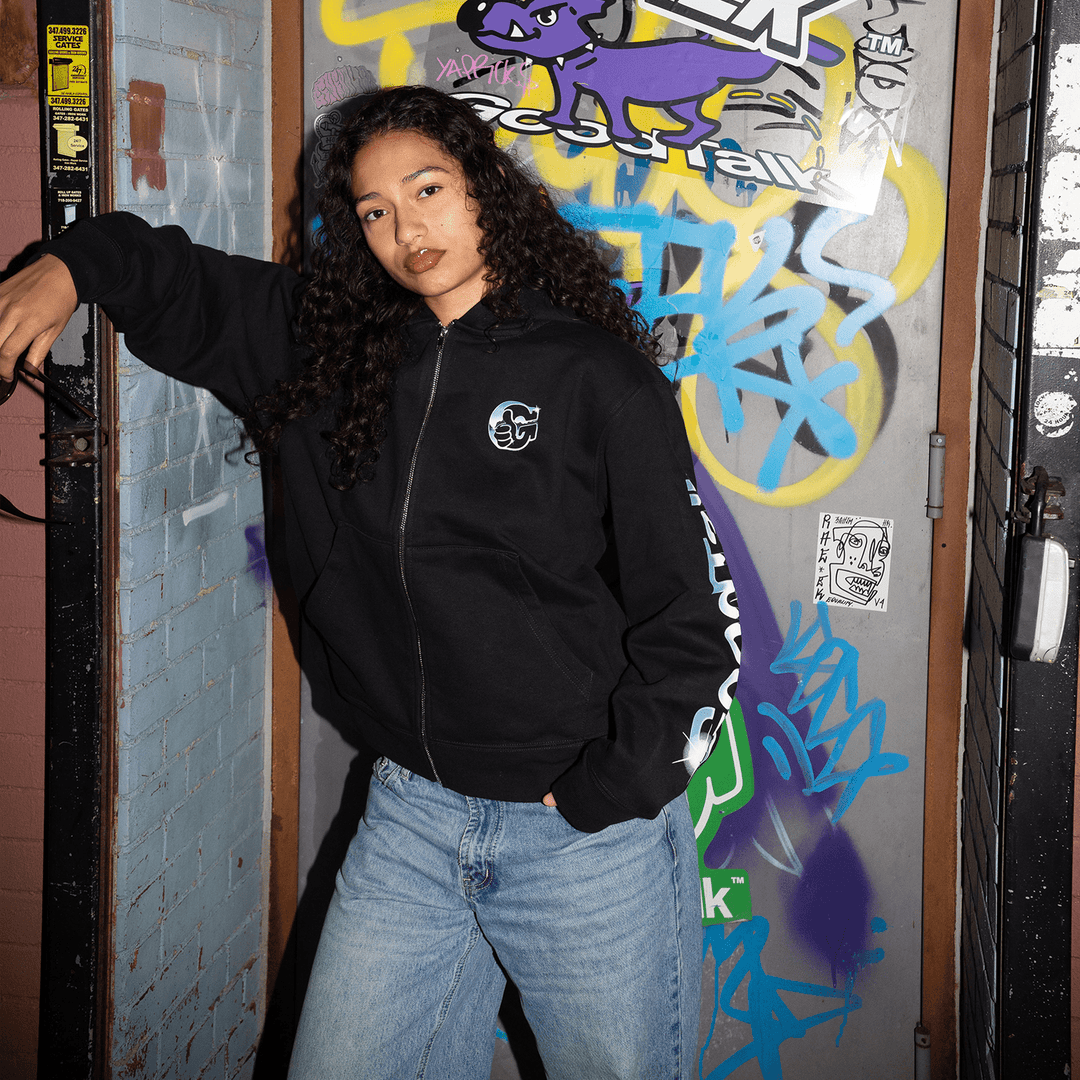 The Freddie Zip Logo Hoodie - GoodTalk